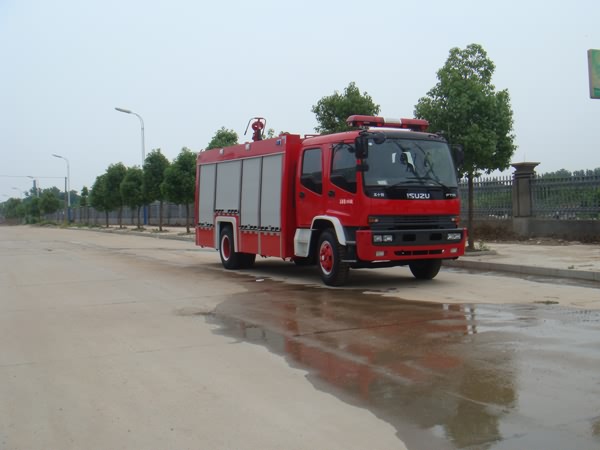 庆龄五十铃泡沫消防车